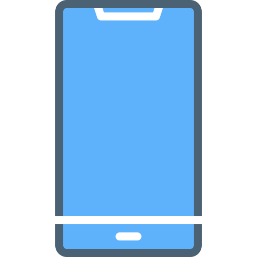 smartphone Generic Outline Color icoon
