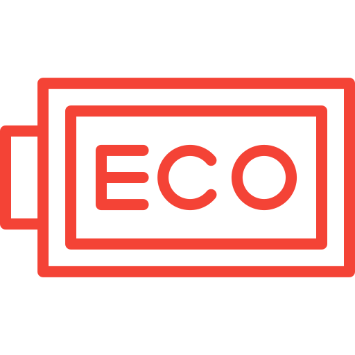 Eco battery Generic Simple Colors icon