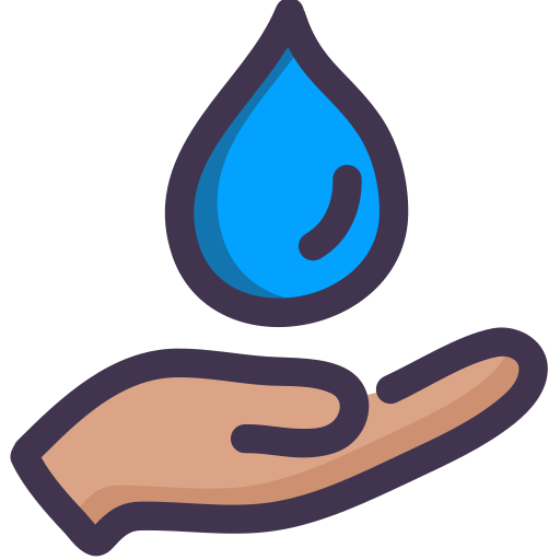 水 Generic Hand Drawn Color icon