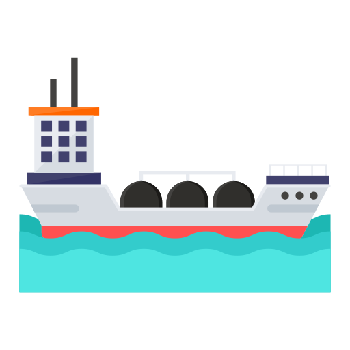 Oil tanker Generic Flat icon