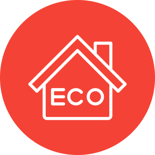 hogar ecológico Generic Flat icono