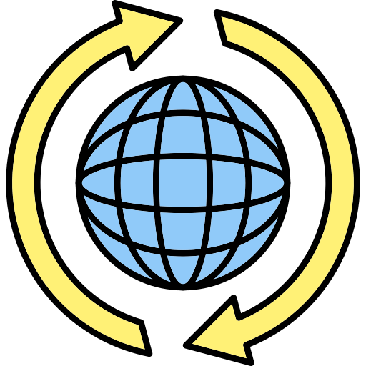 Worldwide Generic Outline Color icon