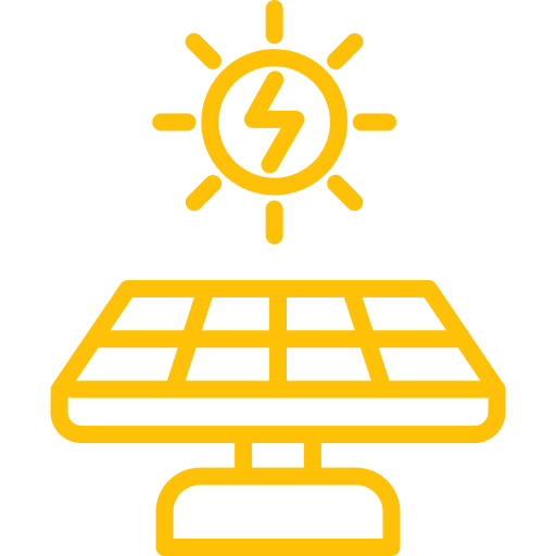 energia słoneczna Generic Simple Colors ikona