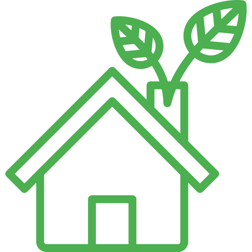casa ecológica Generic Simple Colors icono