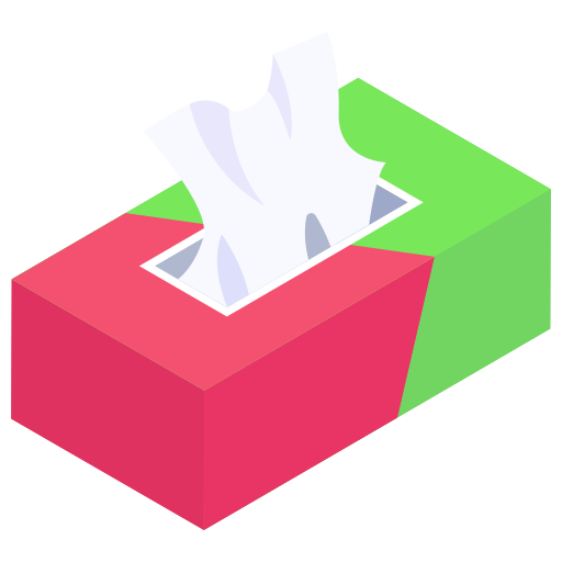 Коробка для салфеток Generic Isometric иконка
