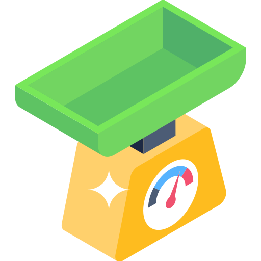 Weight scale Generic Isometric icon