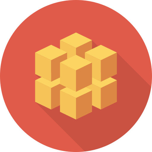 Cube Dinosoft Circular icon
