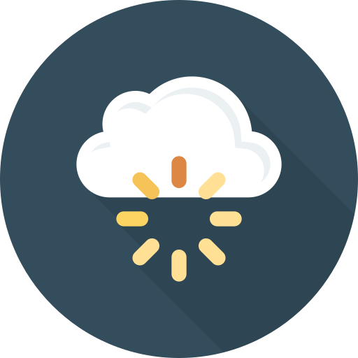 Cloud computing Dinosoft Circular icon
