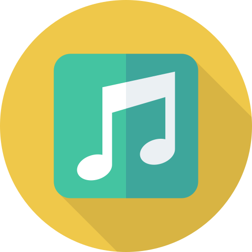 Audio file Dinosoft Circular icon