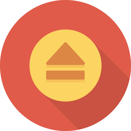 イジェクト Dinosoft Circular icon