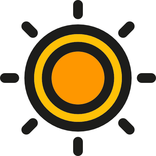 太陽 Soodabeh Ami Lineal Color icon