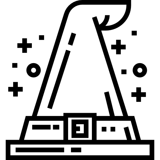 strega Detailed Straight Lineal icona