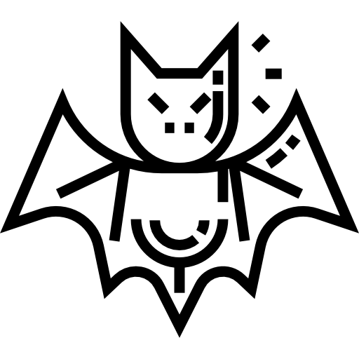 nietoperz Detailed Straight Lineal ikona
