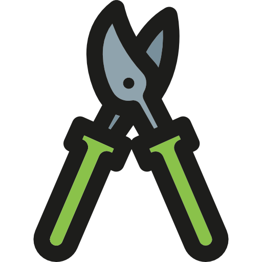 Pruning shears Soodabeh Ami Lineal Color icon
