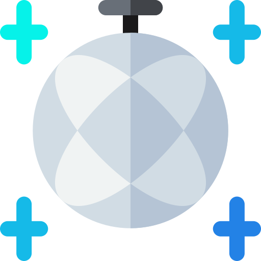 ディスコボール Basic Rounded Flat icon