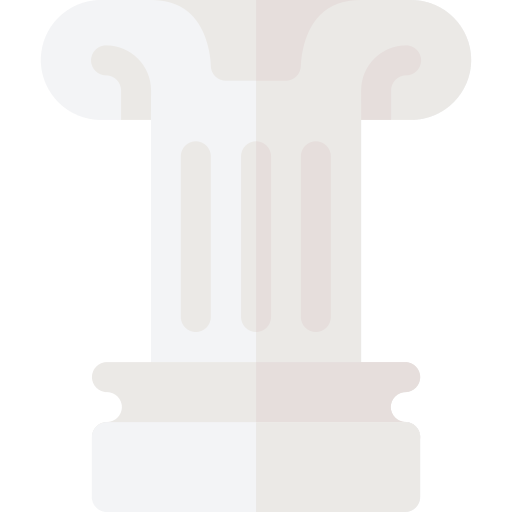 columna Basic Rounded Flat icono