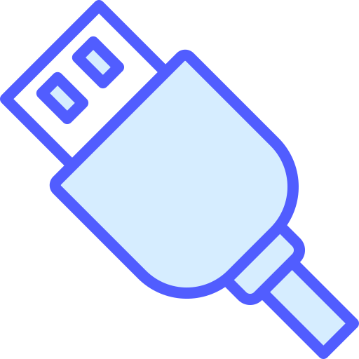 Usb port Generic Blue icon
