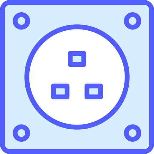 소켓 Generic Blue icon