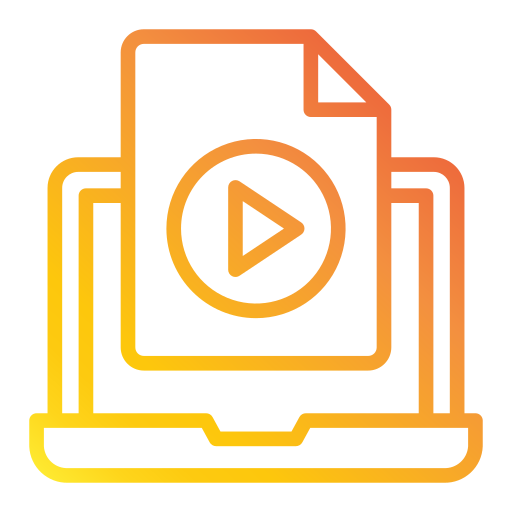 video Generic Gradient icon