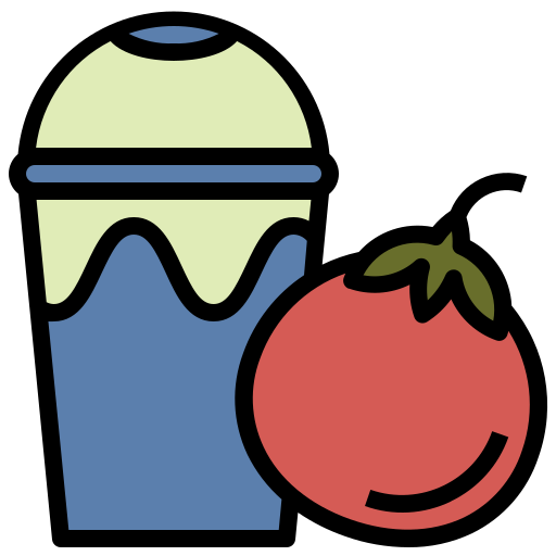 tomatensaft Generic Outline Color icon