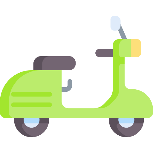 Scooter Special Flat icon