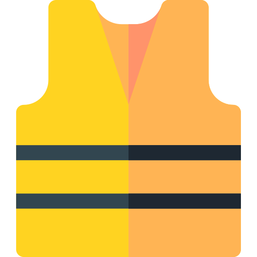 Спасательный жилет Basic Rounded Flat иконка