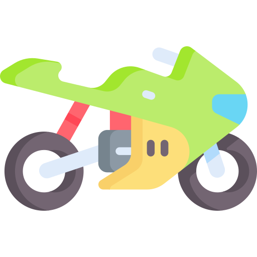 moto Special Flat Icône