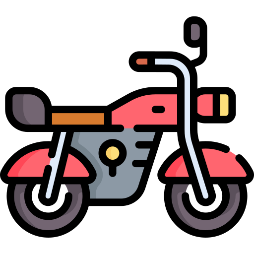 motocicleta Special Lineal color Ícone