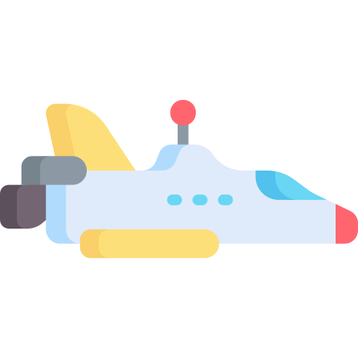 transbordador espacial Special Flat icono