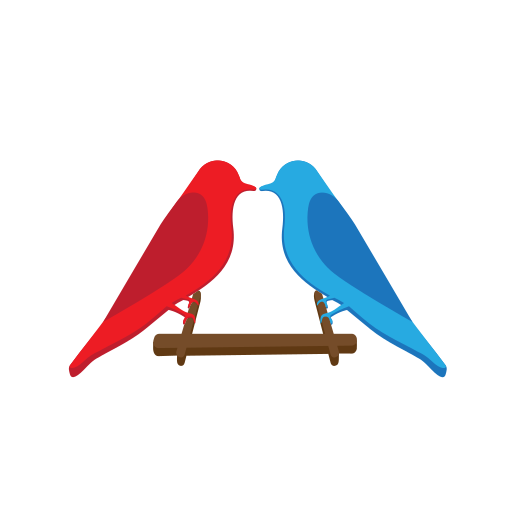 pájaro del amor Generic Flat icono