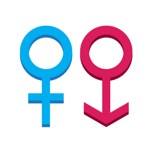 男性と女性 Generic Flat icon