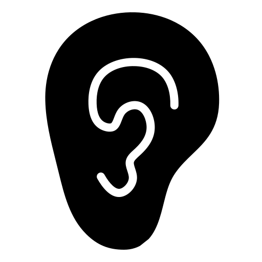 Ear Generic Glyph icon