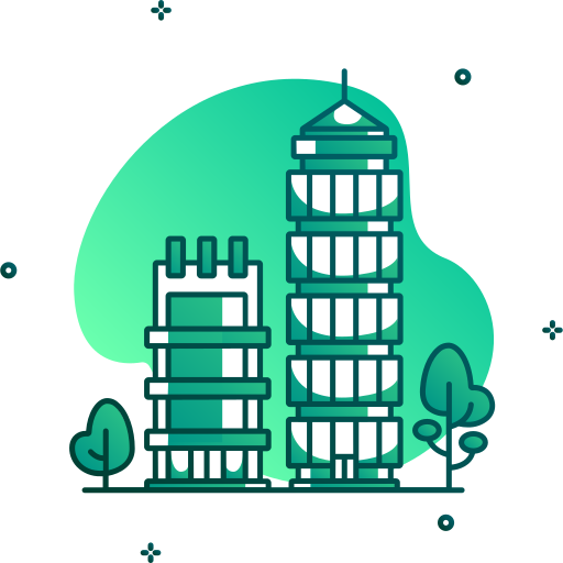 Office building Generic Rounded Shapes icon