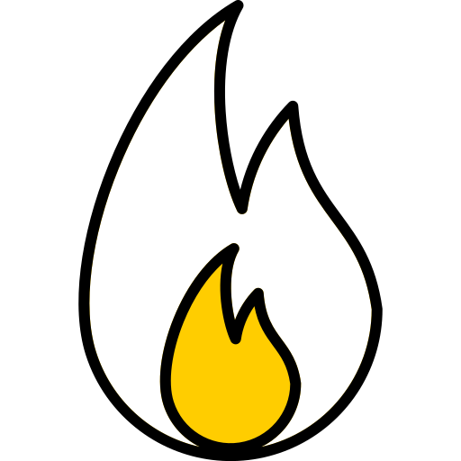 ogień Generic Fill & Lineal ikona
