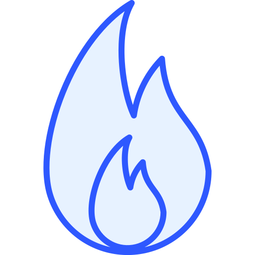 fuoco Generic Blue icona