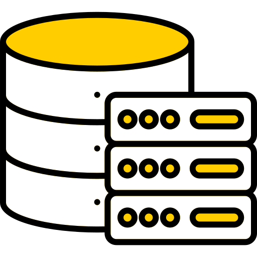 almacenamiento de base de datos Generic Fill & Lineal icono