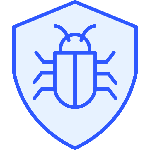 ウイルス対策 Generic Blue icon