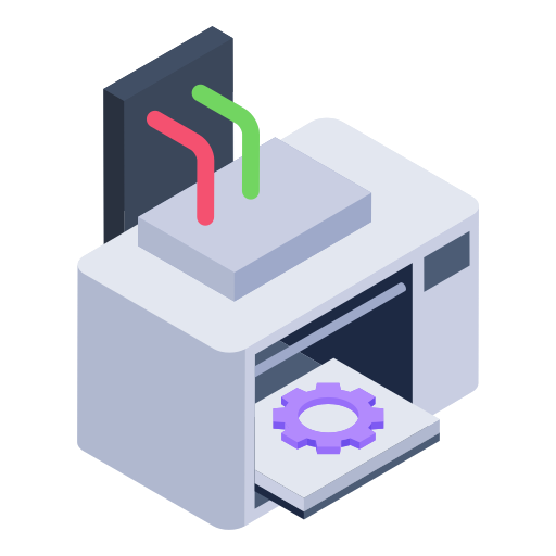 Printer adjustment Generic Isometric icon