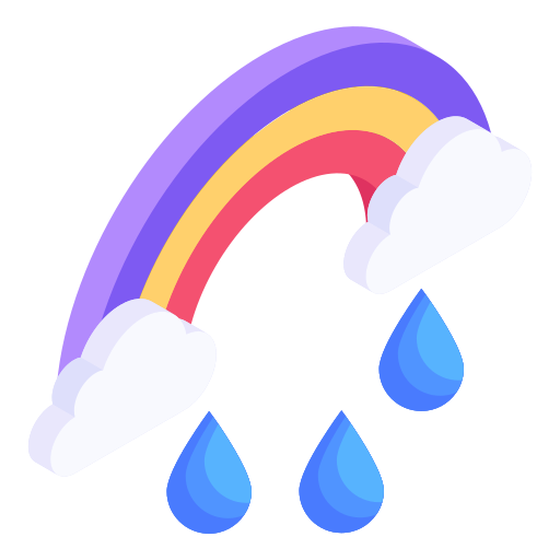 Rainbow Generic Isometric icon