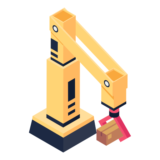 로봇 팔 Generic Isometric icon