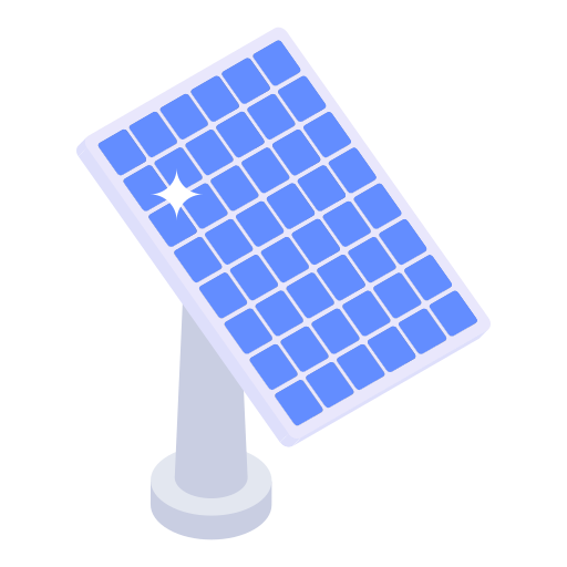 panneau solaire Generic Isometric Icône