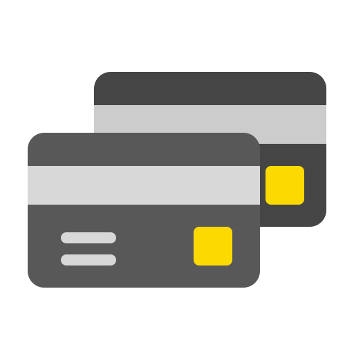 tarjeta de crédito Generic Flat icono