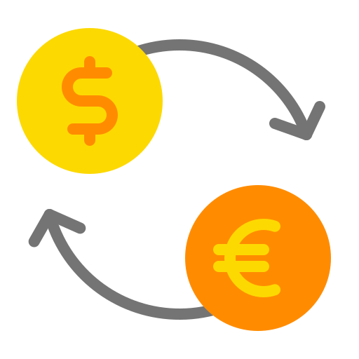 Currency exchange Generic Flat icon