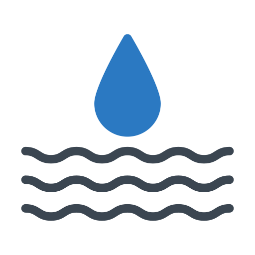 energia da água Generic Blue Ícone