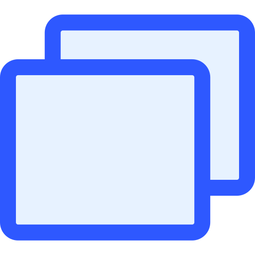 페이지 Generic Blue icon