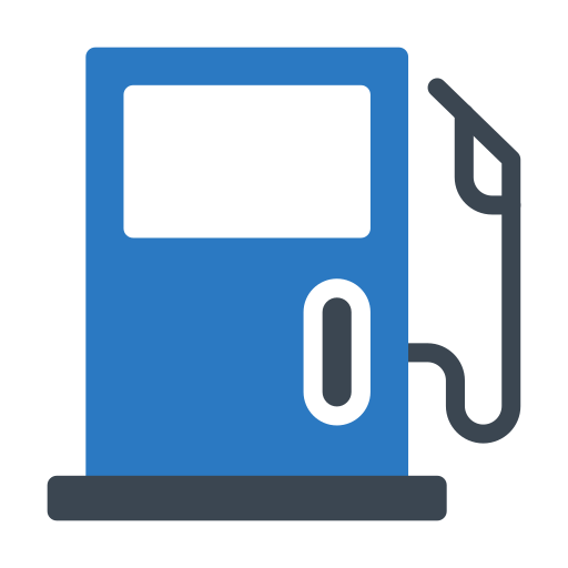 가솔린 펌프 Generic Blue icon