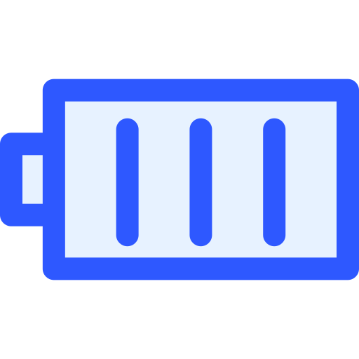 Full battery Generic Blue icon
