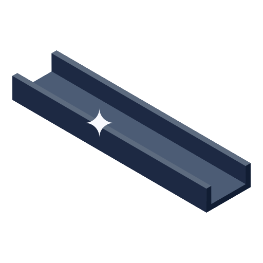 barra de acero Generic Isometric icono
