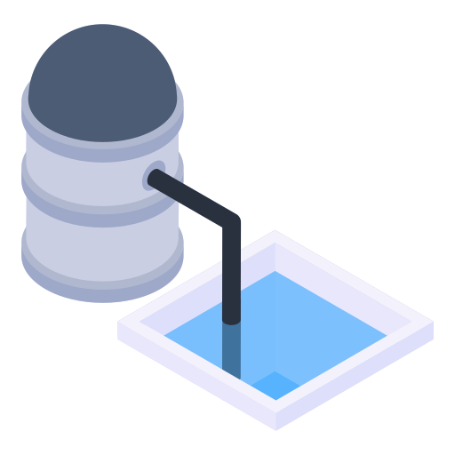 zbiornik wodny Generic Isometric ikona