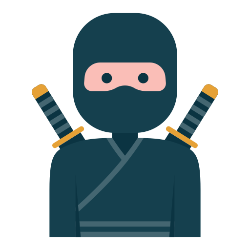 ninja Generic Flat icoon